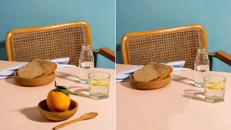 AI Image Editor removing unwanted objects from a landscape photo
